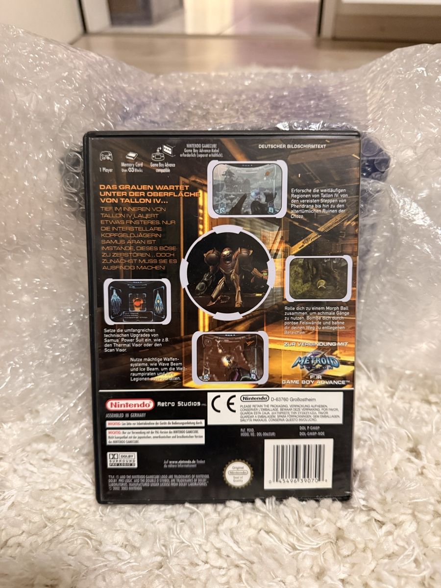 Nintendo Giochi: Metroid Prime Gamecube Spiel PAL, super Zustand, CH Version – Usato da Zürich venduto da tan_sc6v 1