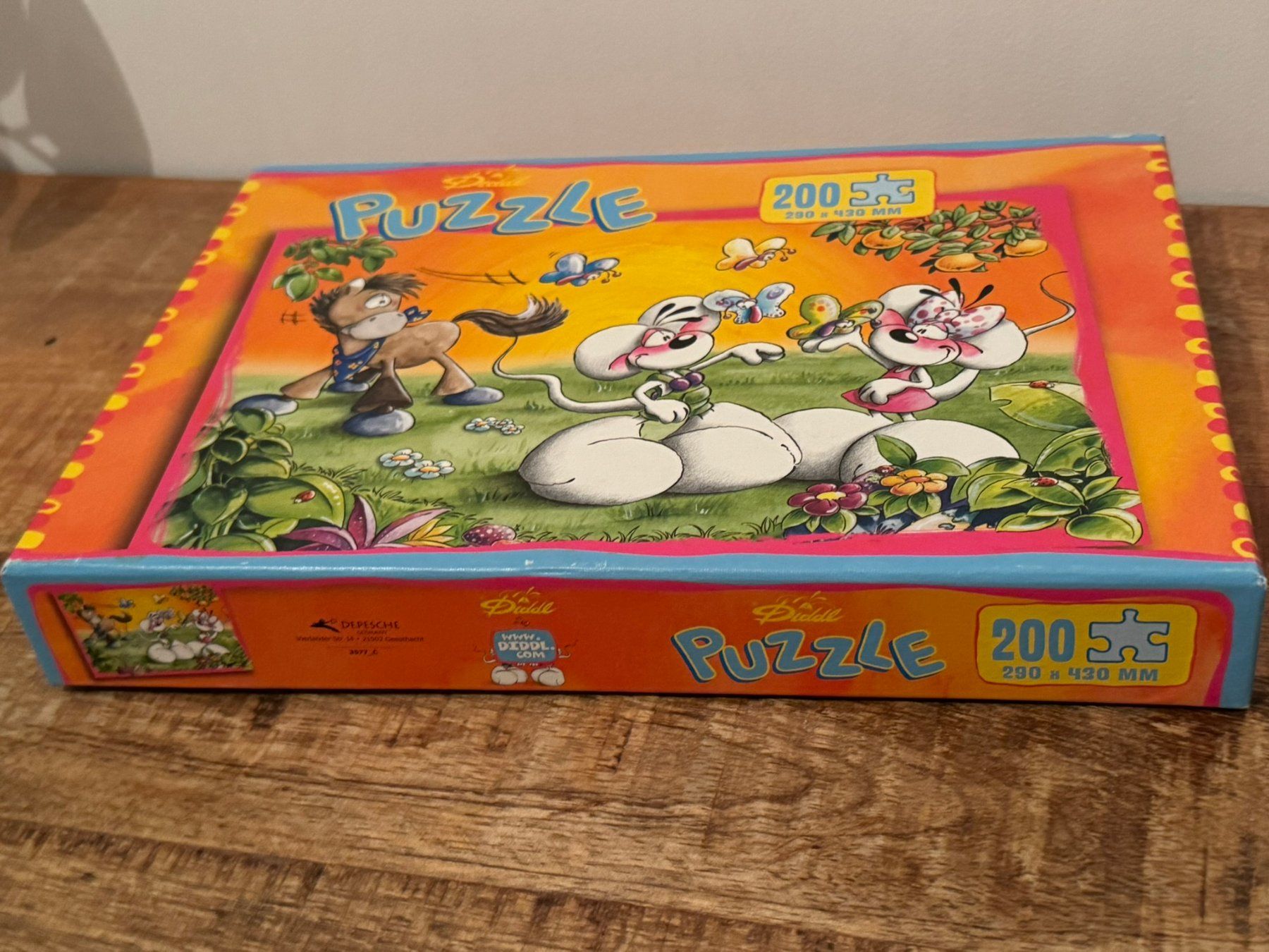 Puzzles: Diddl Puzzle, 200 Teile, Komplett, m.Originalverpackung top! – Gebraucht aus Uhwiesen von mic_kd6g 2
