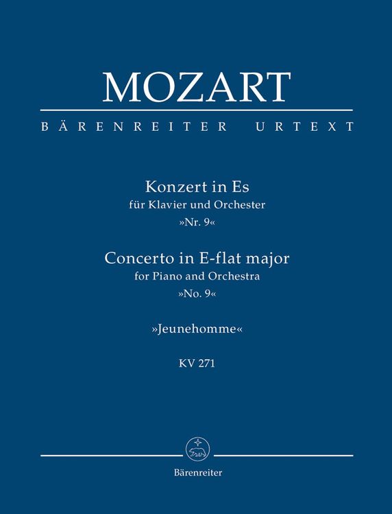 Lot de 3 partitions Mozart / vocal score / Bärenreiter Urtext