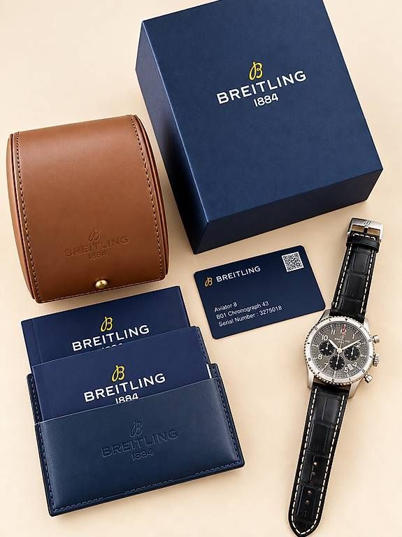 Breitling Uhren: BREITLING Aviator 8 B01 Chronograph 43 – Gebraucht aus Rupperswil von Blue_jeans