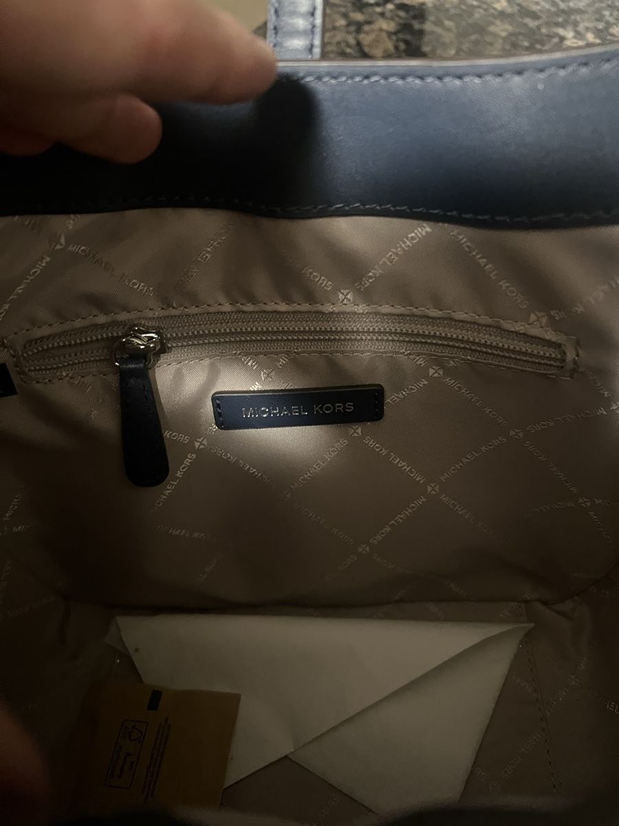 Michael Kors Borse da donna: Michael Kors Handtasche, Dunkelblau - NEU! – Nuovo (secondo la descrizione) da Derendingen venduto da MDPshopandmore 3