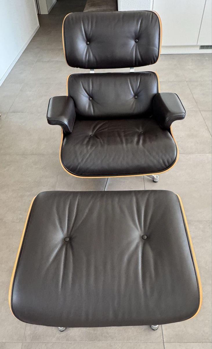 Eames Sessel: Vitra Eames Lounge Chair & Ottoman – Gebraucht aus Gockhausen von Leli02
