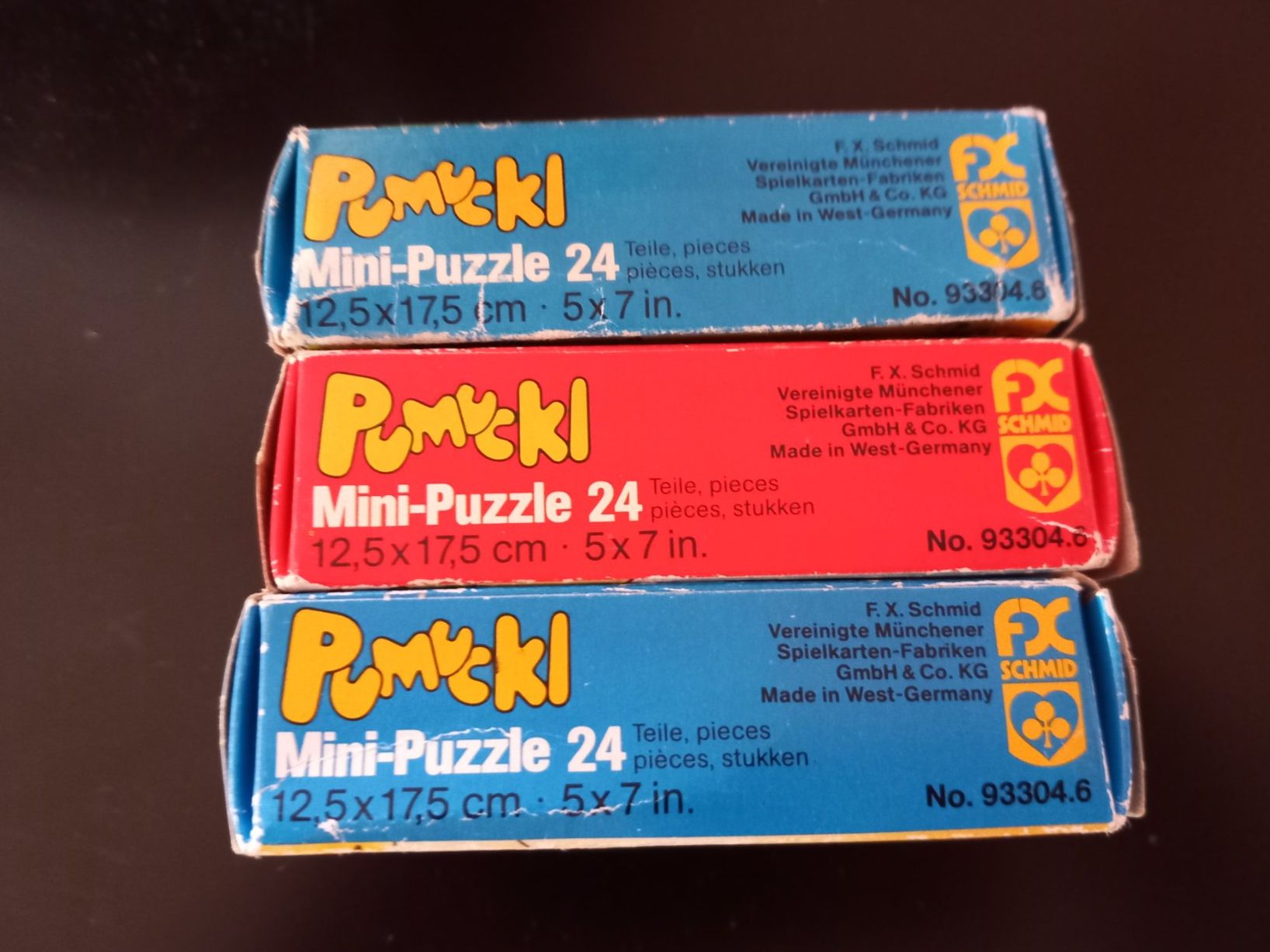 Puzzle: 3 Mini-Puzzles Pumuckl 24 Teile, Vintage – Usato da Nänikon venduto da Haexli_70 1