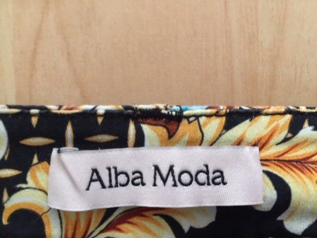 Alba Moda Pantaloni: Gemusterte Hose von Alba Moda – Usato da Bülach venduto da Gluecksgriff 3