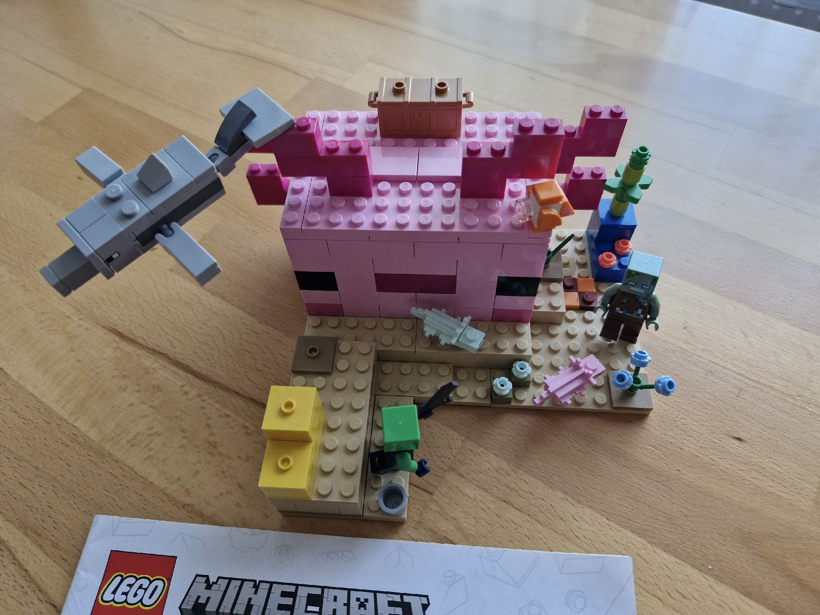 Lego Jeux de construction: Axolotlhaus Minecraft  – D'occasion à Balgach par sie_zqn7 1