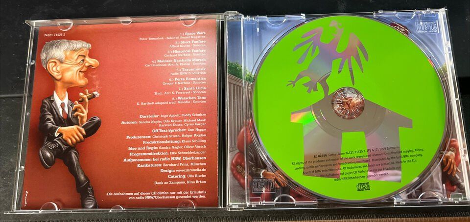 CD: Die Kanzler WG - in Berlin – Usato da St.Galllen venduto da elkaphone 1