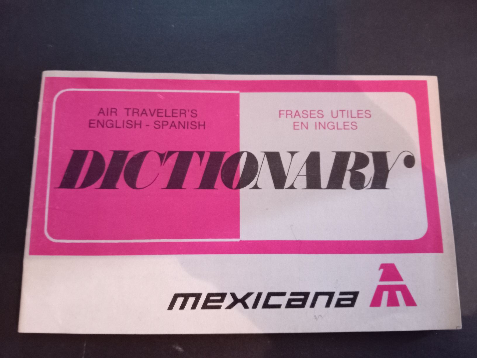 Libri: MEXICANA airline Dictionary – Usato da Biasca venduto da Old_6blh