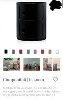 Kartell Componibili schwarz