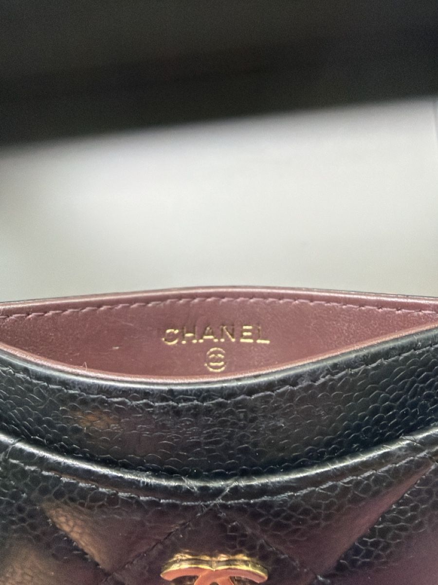 Chanel Portemonnaie: Chanel Cardholder schwarz – Gebraucht aus Uetikon am See von mga_lqy6 2