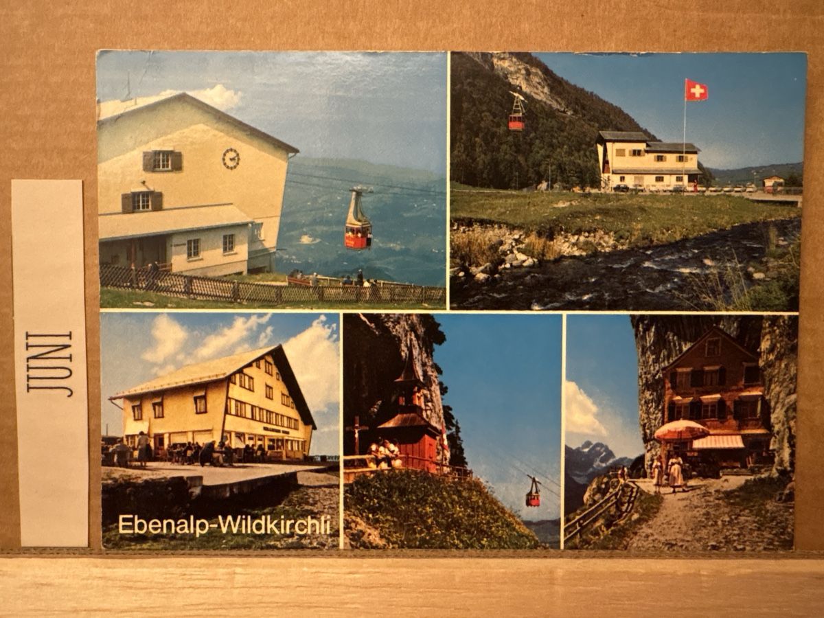 Cartoline postali: AK von Ebenalp Wildkirchli – Usato da Rümlang venduto da Kartenpost1