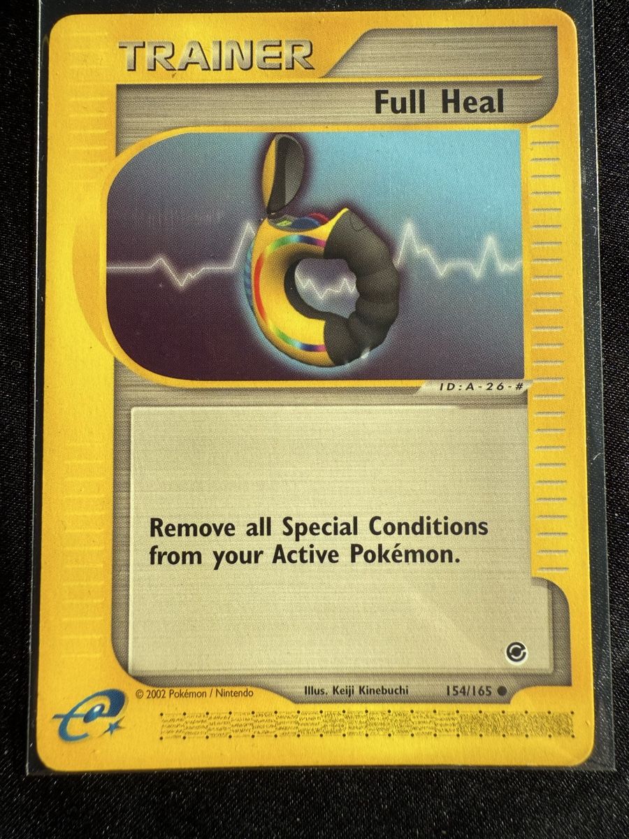 Pokémon Carte collezionabili: Full Heal Pokemon Expedition - 154/165 – Usato da Winterthur venduto da SiddyPokemon