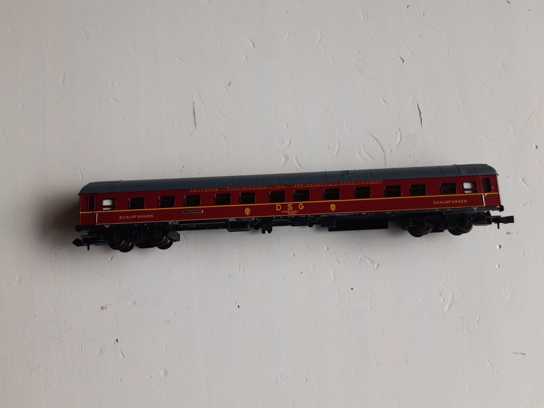 Trix Modellini di ferrovie: DSG Schlafwagen Spur N, Trix – Usato da Mitlödi venduto da blackgnat79