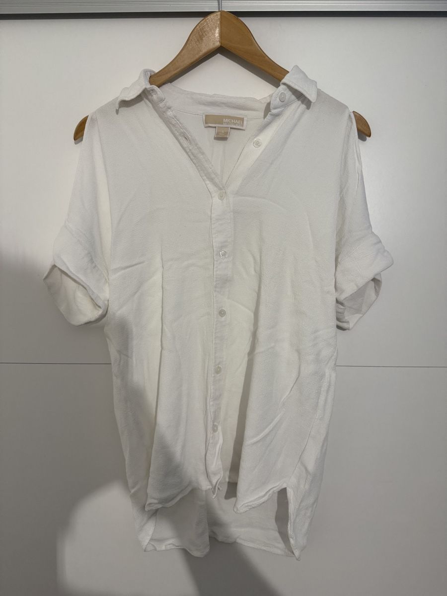 Michael Kors Camicette: Elegante weisse Bluse Grösse S – Nuovo (secondo la descrizione) da Rebstein venduto da Tuerkii