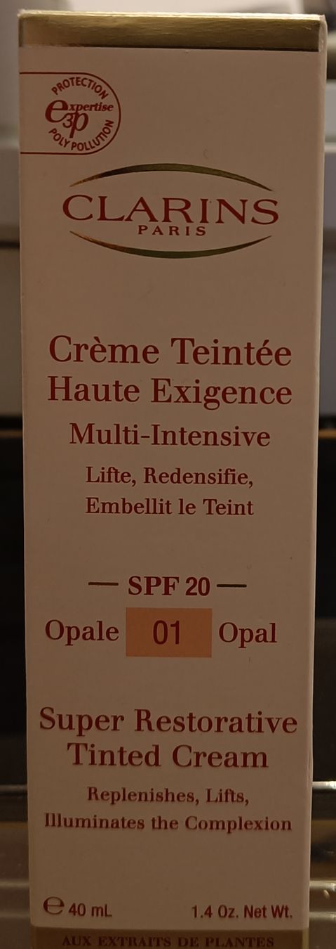 Clarins Gesichtspflege: Crème Teintée SPF 20 Clarins Opal 01 Neuf! – Neu und originalverpackt aus Genève von Kamajan