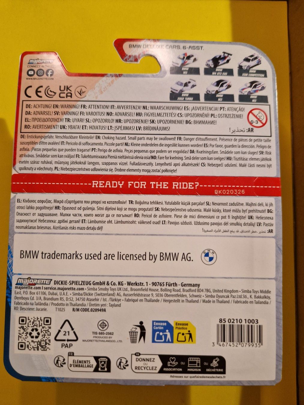 Majorette Modellautos: MAJORETTE BMW M3 – Neu und originalverpackt aus Oftringen von Rotor 7