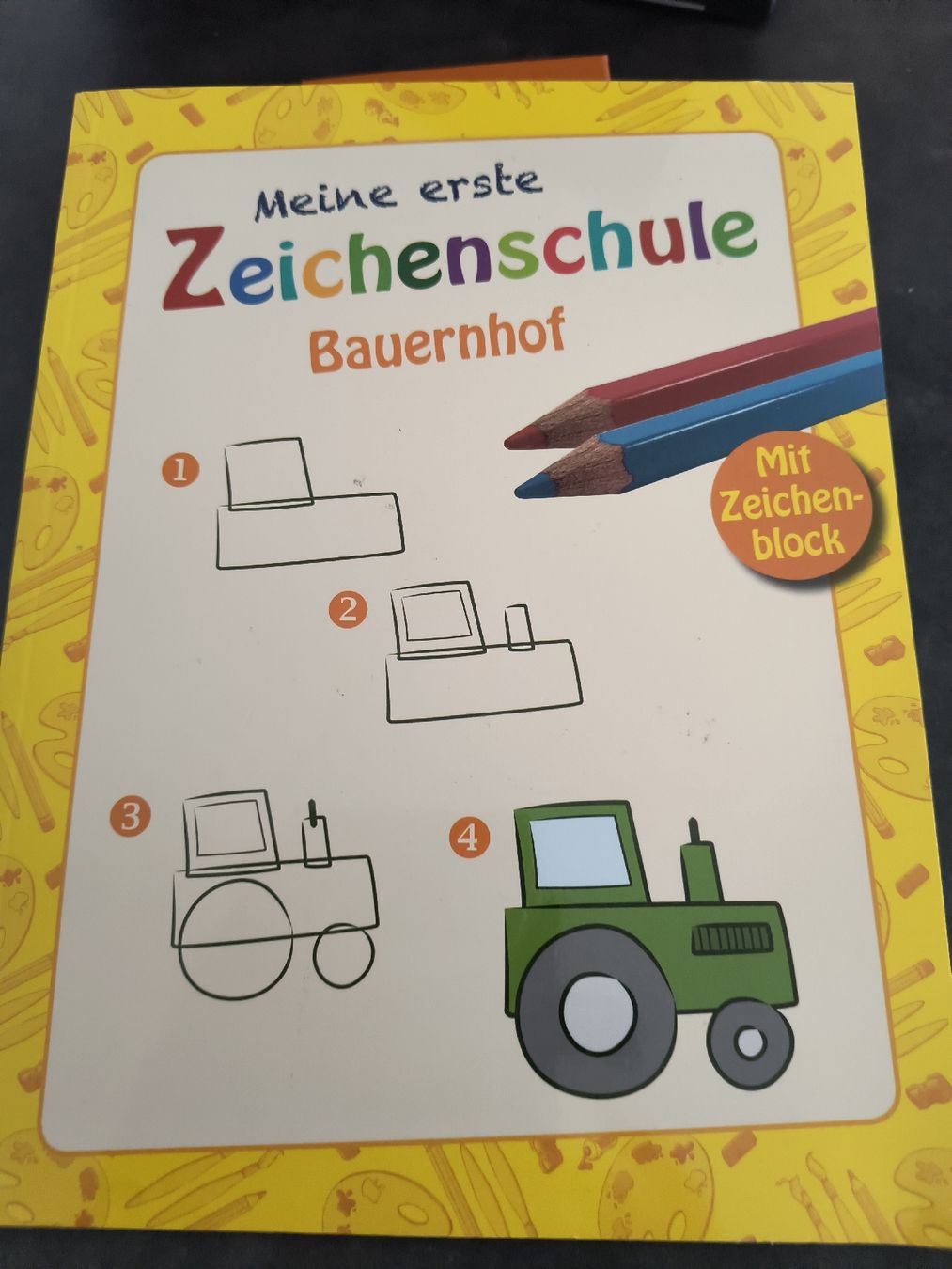 Libri: Meine erste Zeichenschule Bauernhof mit Zeichenblock – Usato da Schöfflisdorf venduto da KKB-Team1