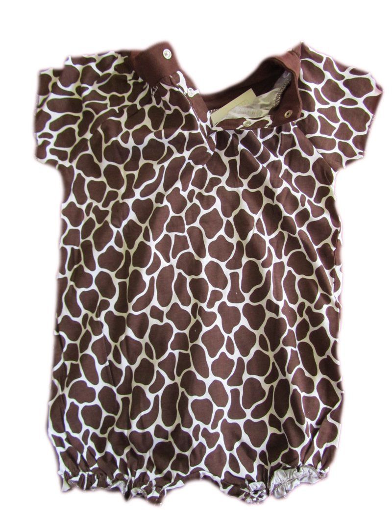 Jumpsuits: GIRAFFENMUSTER BRAUNES OVERALL Gr. 92 – Neu (gemäss Beschreibung) aus Langenthal von flowersNbirds 2