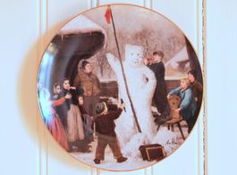 Ankers Erbe SAMMELTELLER - Der Schneebär