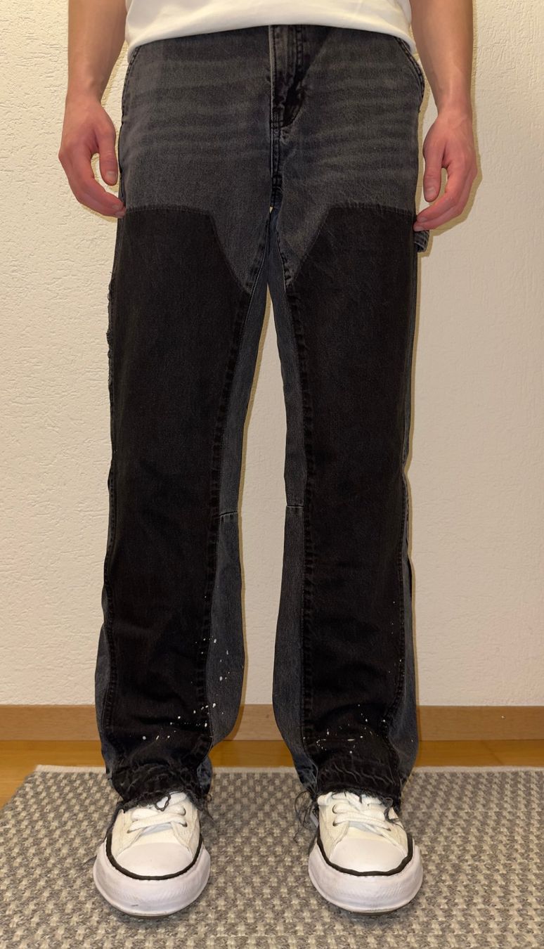 Zara Jeans: Zara - Flared Jeans Schwarz (Gr.38) – Usato da Uster venduto da jul_5dvx 2