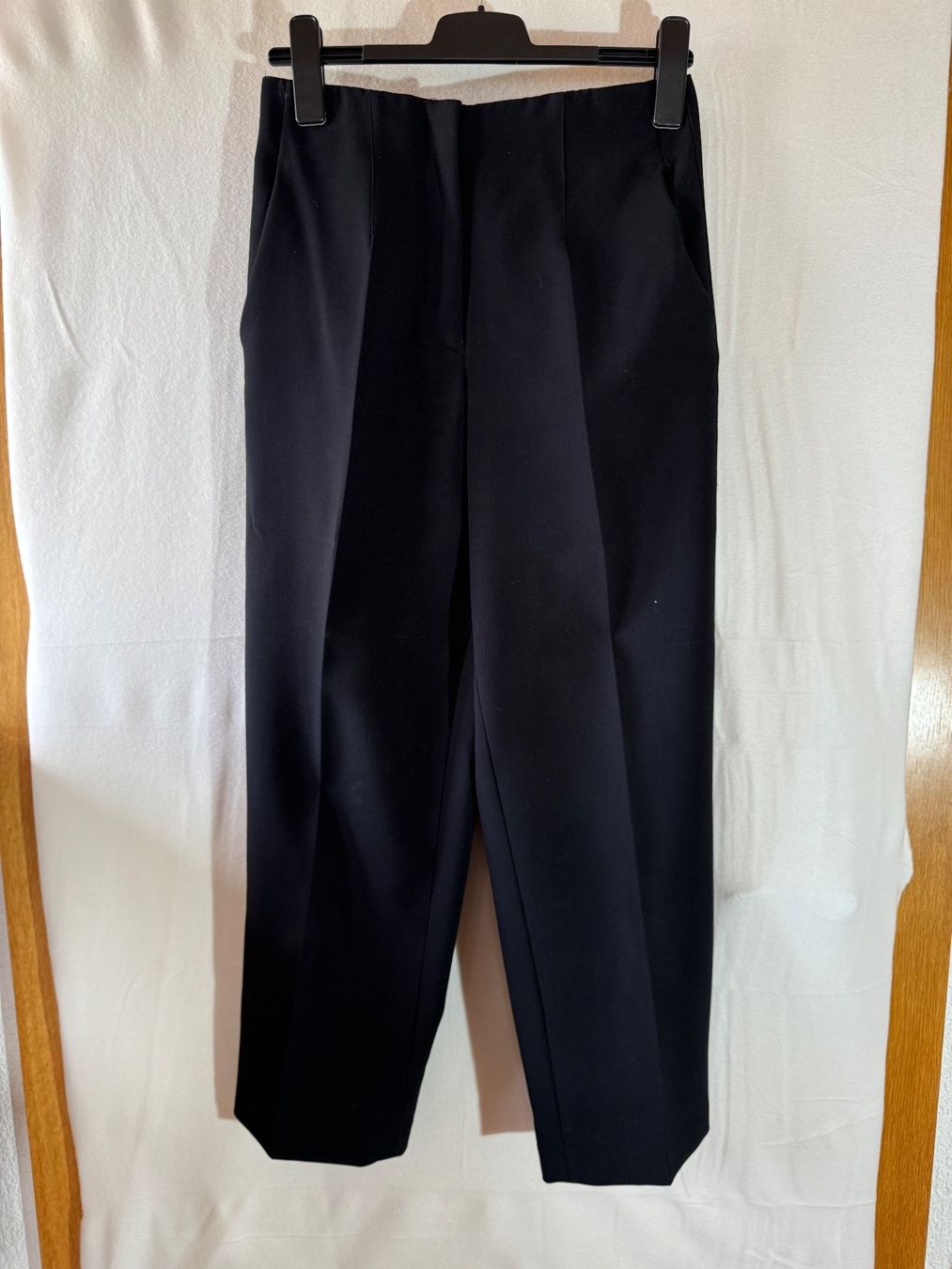 H&M Hosen: Schwarze Stoff Hose von H&M Gr. 38 – Gebraucht aus Grosswangen von second_hand_dress