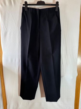 Schwarze Stoff Hose von H&M Gr. 38