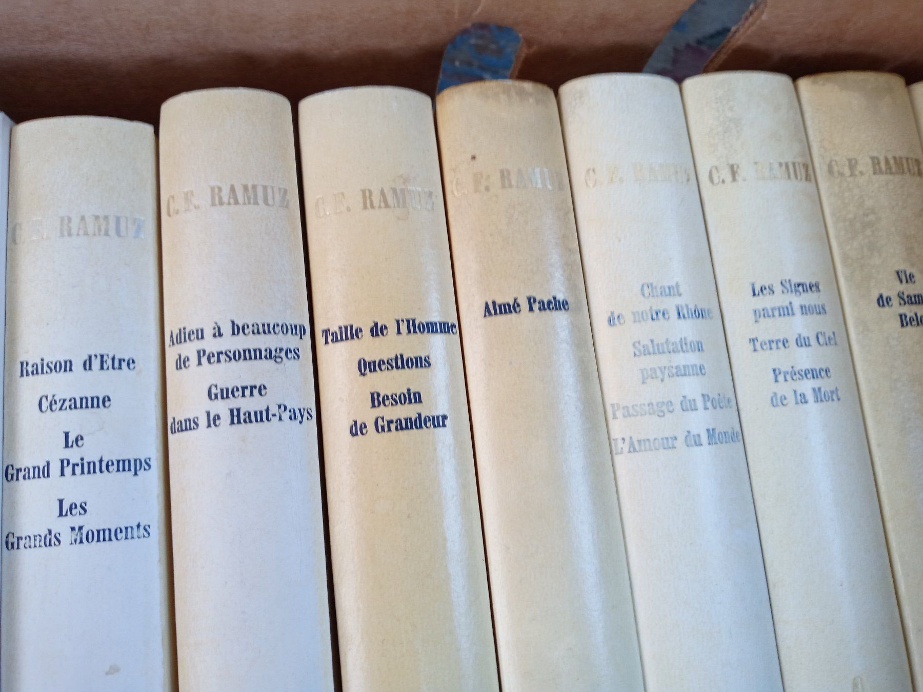 Libri: collection de livre  C.F Ramuz – Usato da Prez-vers-Siviriez venduto da Monija70 3