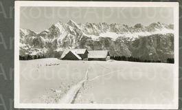 AK Flumserberg SG Hütte NeuerSkiClub ZH≈1940 (Ex "nik.gad")