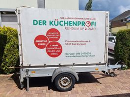 Humbaur Anhänger mit Blache - guter Zustand - MFK neu