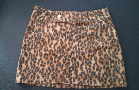 Minirock Leopardenmuster H&M Gr. 34 NEU