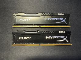 Kingston HyperX FURY 16 GB (2 x 8 GB) 2400 MHz DDR4