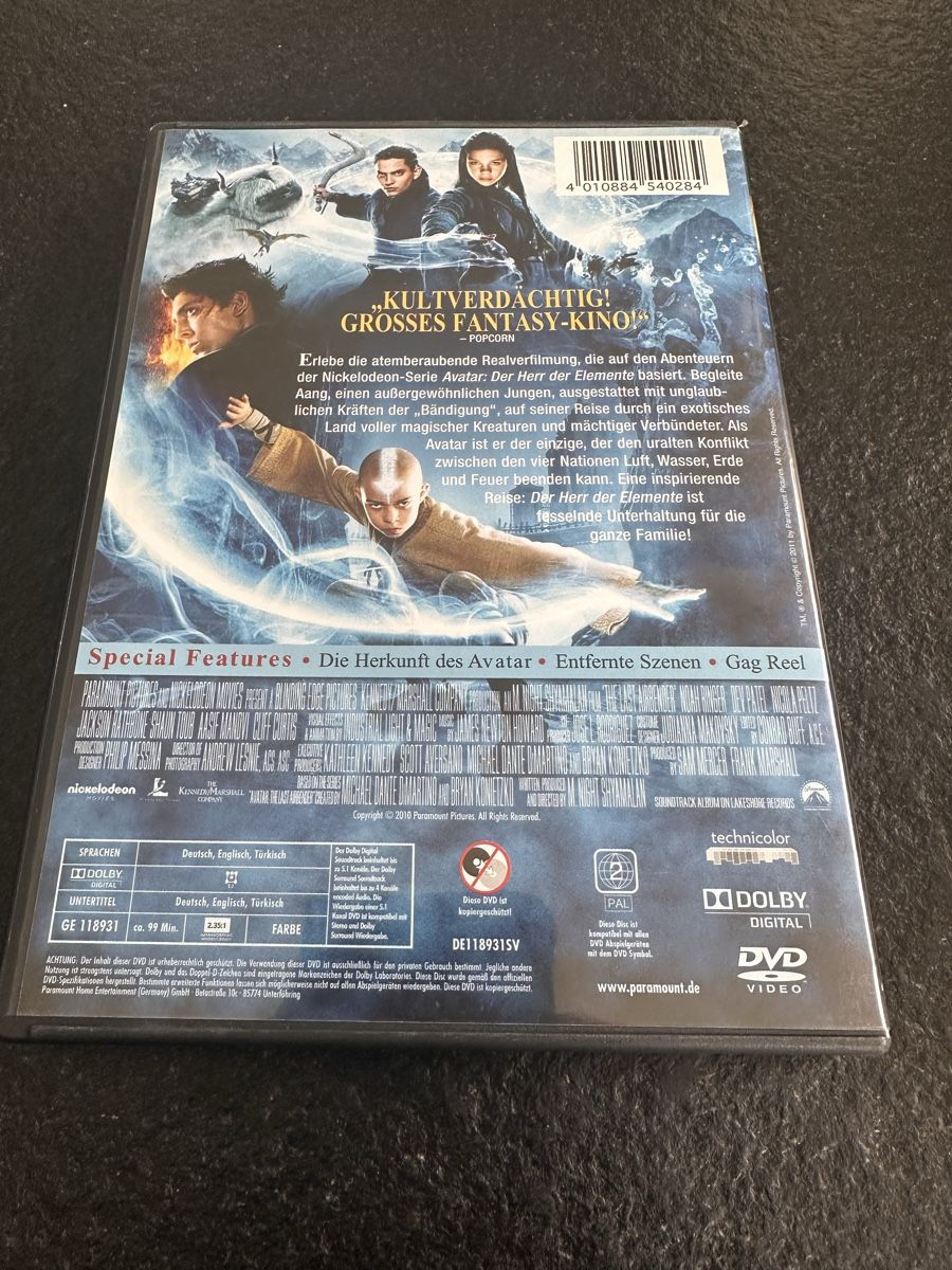 Tutti i DVDs: Die Legende von Aang DVD – Usato da Flüelen venduto da sas_pl7j 1