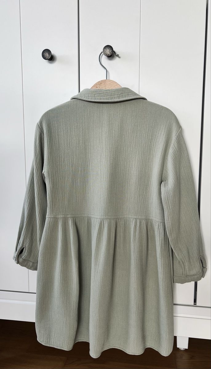 Zara Vestiti & Gonne: Zara 110 Kleid grün Hemdkleid – Usato da Burgdorf venduto da rulan 2