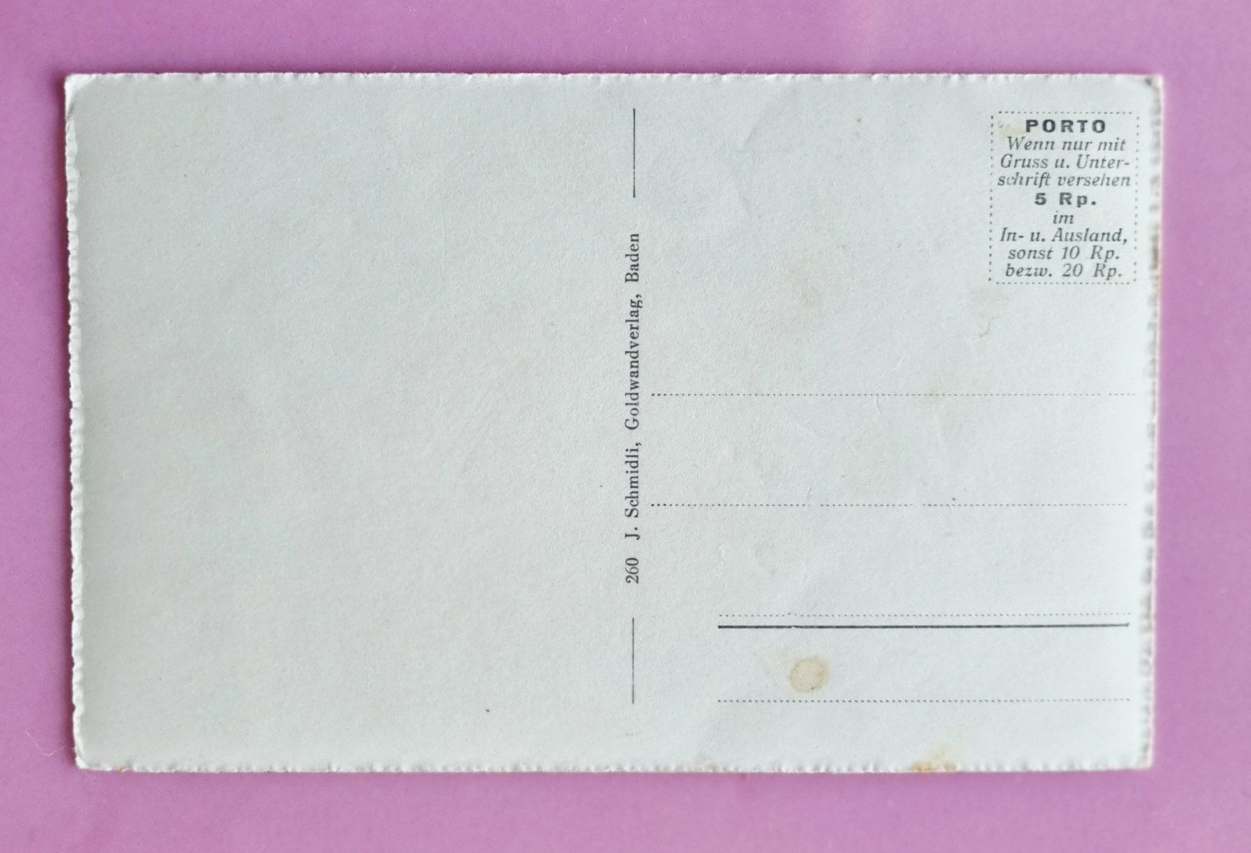 Cartoline postali: Schloss Wildegg - Rittersaal – Usato da Rothrist venduto da RROENK 1