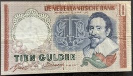 Seltene Banknote: 10 Gulden von 1953 - Top Zustand!