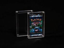 🛡️ Premium Acryl-Case für TCG Booster Packs & Sealed Promos
