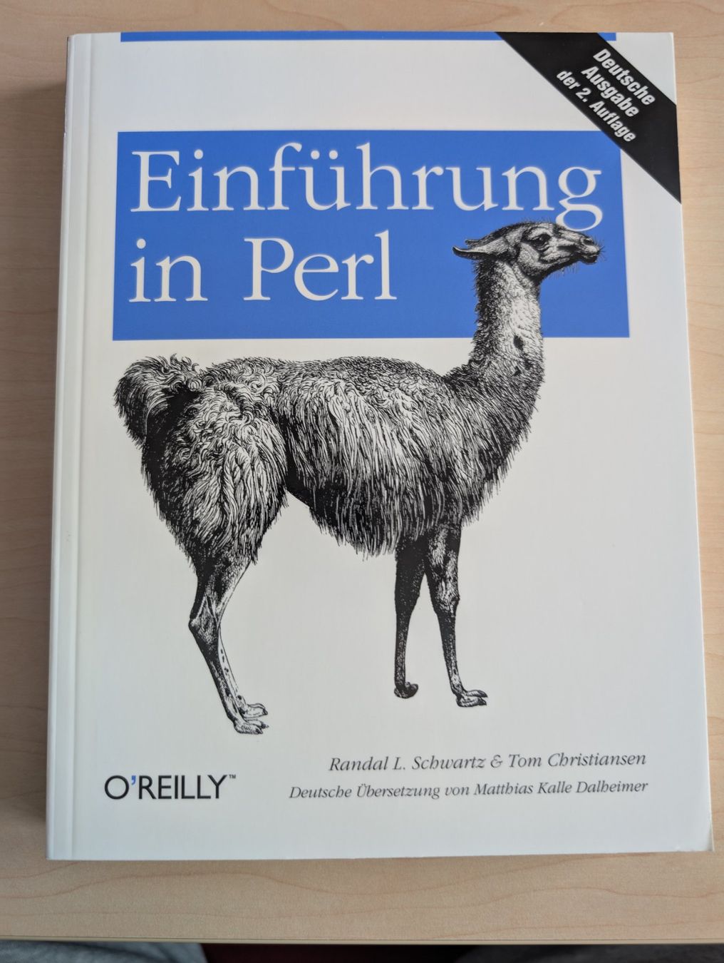Libri: O'Reilly Programmierbücher "Einführung in Perl" und "Perl" – Usato da Spiez venduto da Crazyduck
