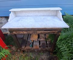 Arbeitstisch aus Marmor zu verkaufen