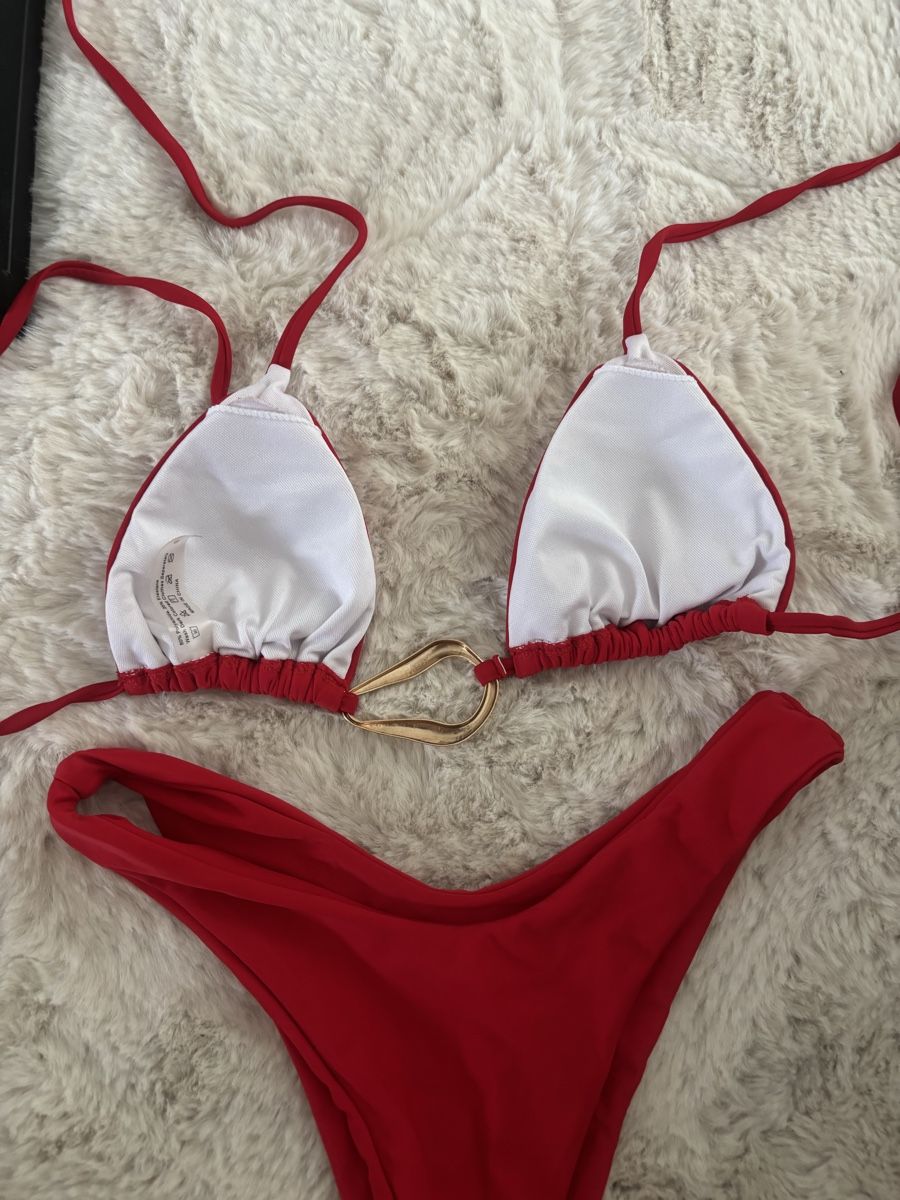 Badekleider & Bikinis: Bikini rot – Neu (gemäss Beschreibung) aus Boswil von jas_b8mh 2
