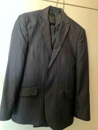 Completo uomo blu a righe Nextrend tg.46