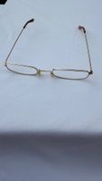 Vintage Lesebrille Metallrahmen goldfarben