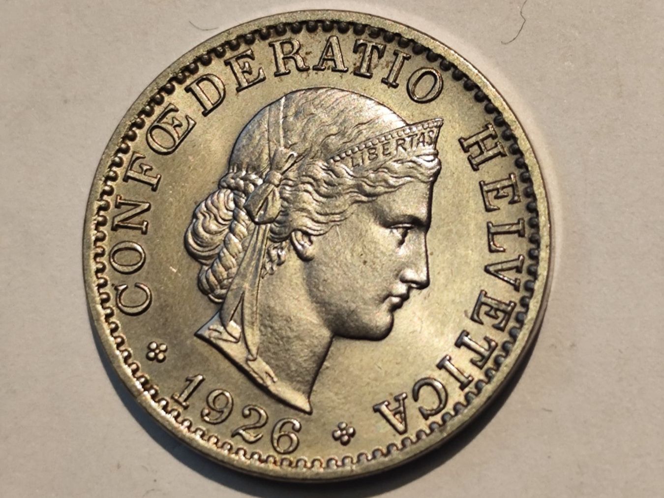 Tutti le monete: ==> 20Rp 1926 -stgl <== – Usato da Bern venduto da b.man_is_back 1