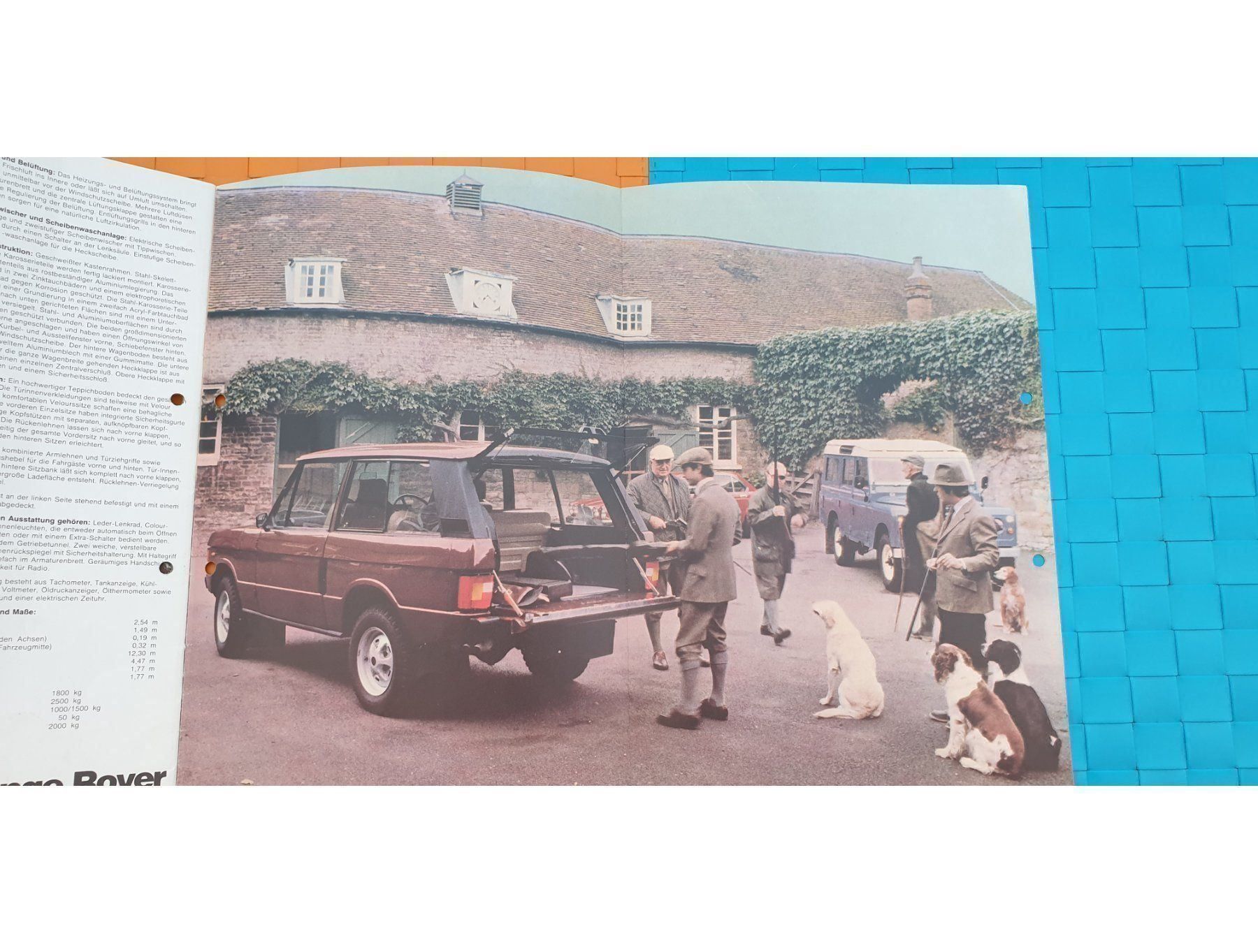 Riviste & Magazine: RANGE ROVER S ''CLASSIC'' 1980 - Prospekt / Katalog – Usato da Viganello venduto da CARLiteratur 6