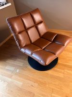 Dutchbone Bar Loungesessel / Drehsessel – Vintage Braun