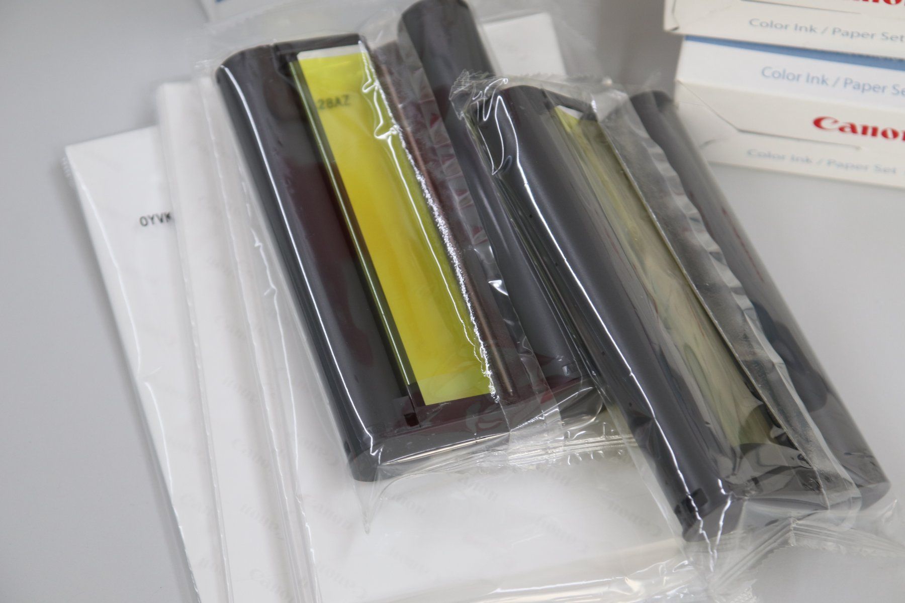 Canon Druckerpatronen & Toner: Canon Selphy CP Papier und Farbband – Neu (gemäss Beschreibung) aus Zofingen von OWYSSAG 1