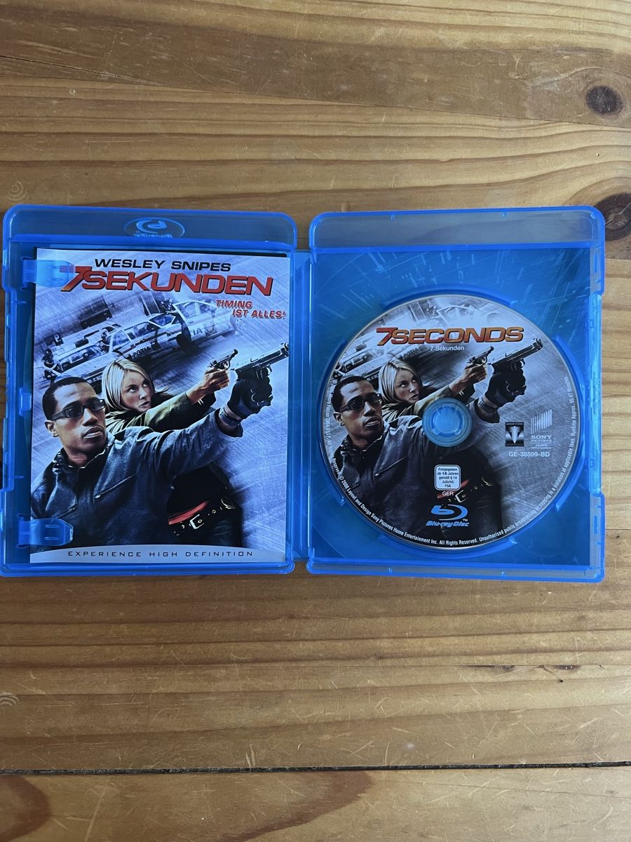 Tutti i DVDs: Blueray, 7 Sekunden mit Wesley Snipes – Nuovo (secondo la descrizione) da Kallnach venduto da sta_sy57 2