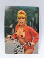 Vintage Erotik Pin-Up Postkarte / AK - Ingrid Steger