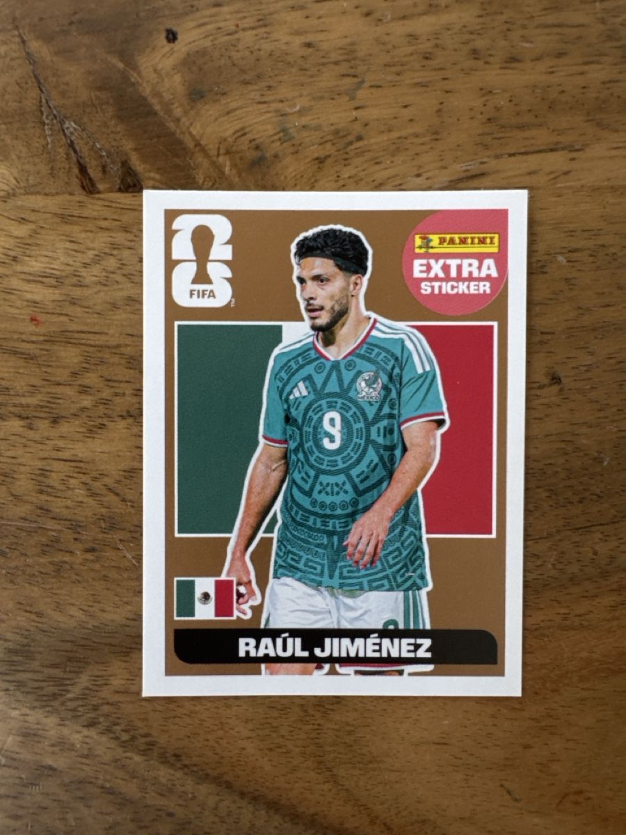 Panini Carte collezionabili: WM 2026 Panini - Extra Sticker - Raul Jimenez - Bronze – Nuovo (secondo la descrizione) da Pfaffhausen venduto da topitopi