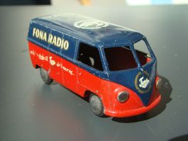 Tekno VW Bully T1 Fona Radio zweifarbig 1:43 selten