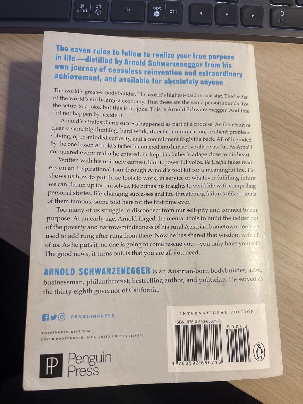 Libri: Livre "Be Useful"- Arnold Schwarzenegger – Usato da Kerzers venduto da pt_renato93 3