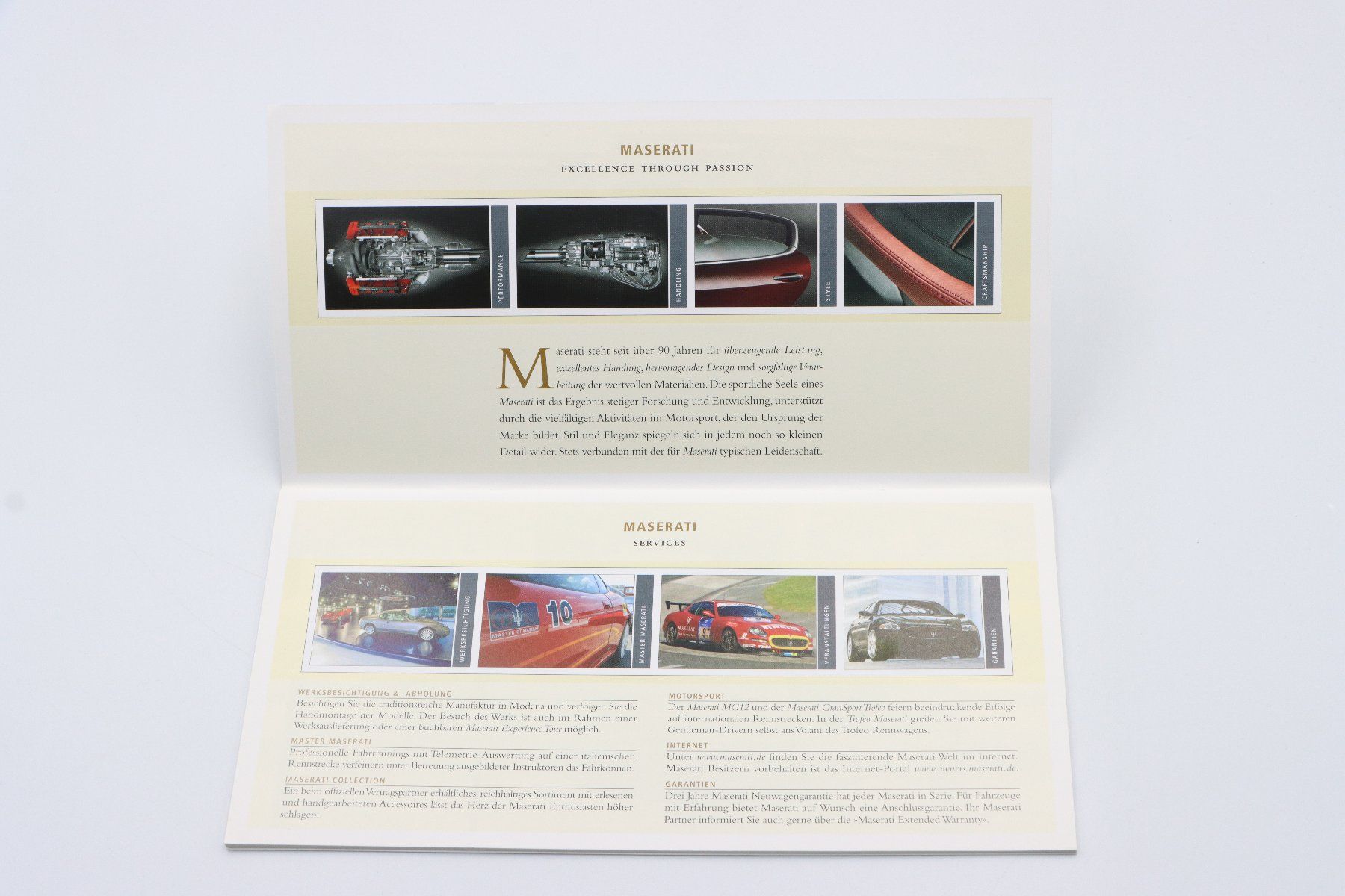 Maserati Dokumente: Maserati Modellinformationen & Preise 2007 Prospekt – Gebraucht aus Bühl b.Aarberg von Collectorpassions 2